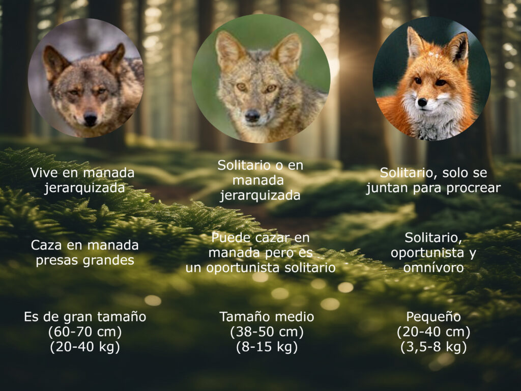 ¿Cómo Diferenciar a un Chacal de un Lobo o un Zorro? Diferencias del Chacal Lobo y Zorro